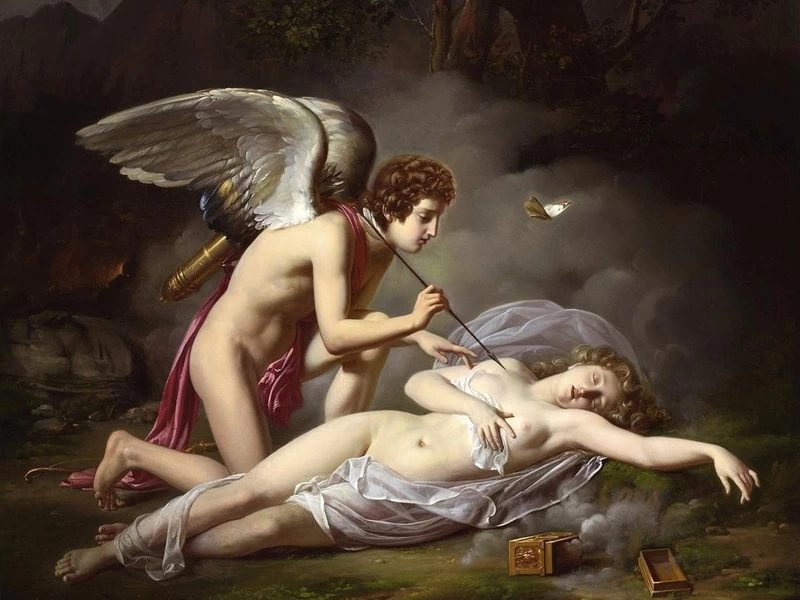 1795-Michel Philibert Genod - Cupido e Psiche